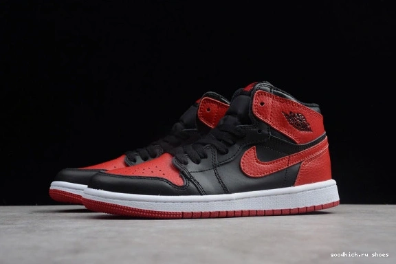 OG  Black Red Kid 001 Jordan Air 555088 001 1 Retro  Banned 555088 Kids High Bred 0301